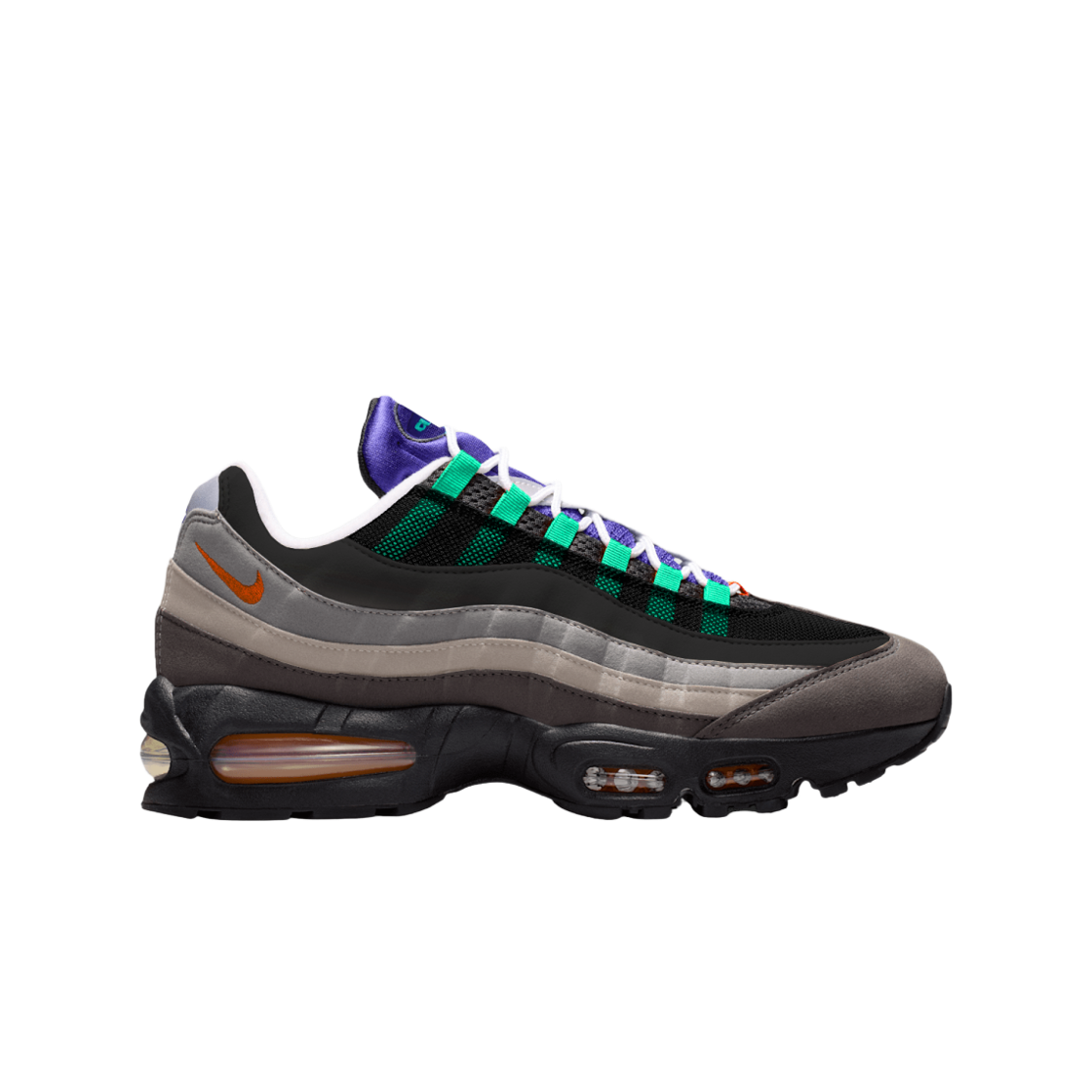 IM2211-001 Nike Air Max 95 Big Bubble Greedy White and Medium Ash