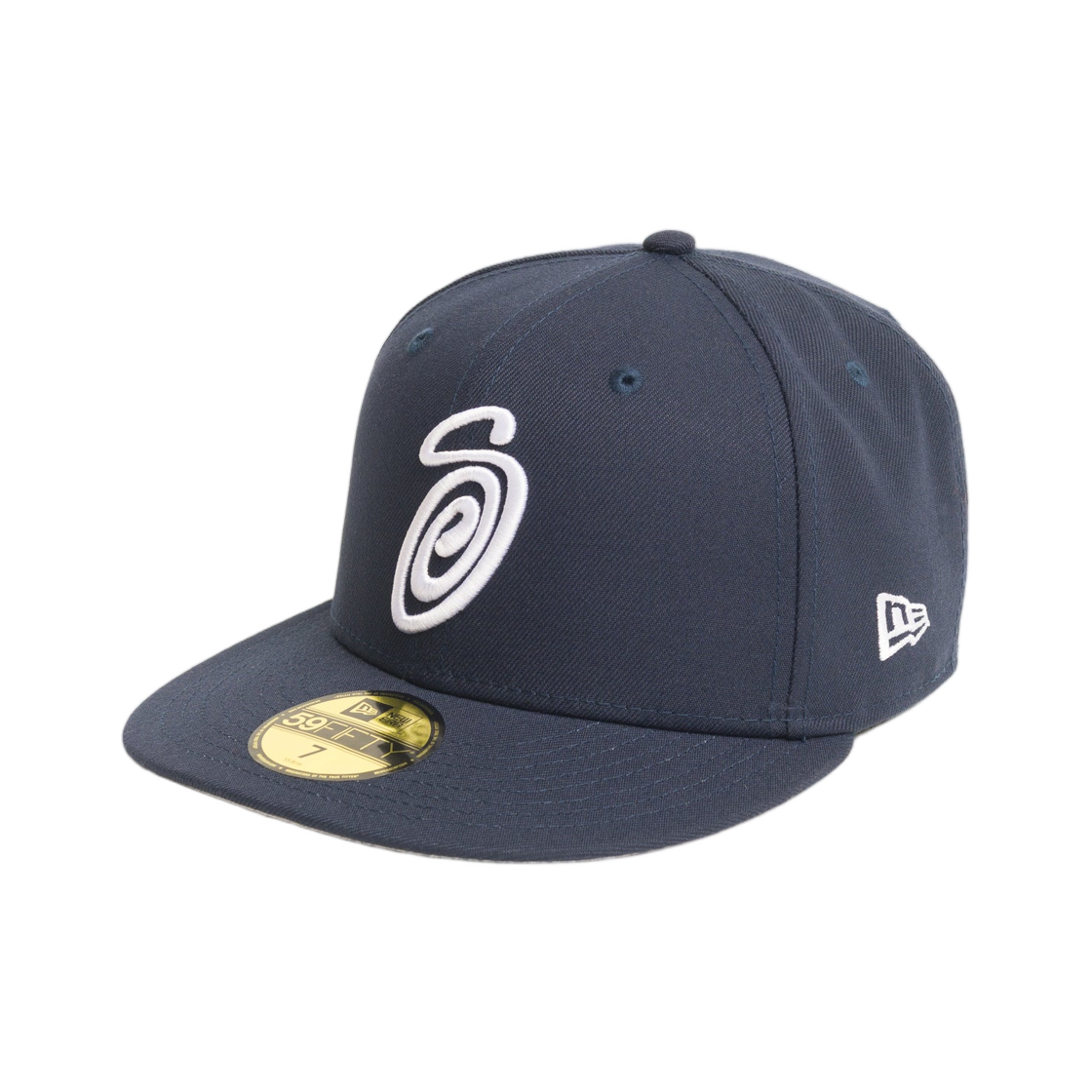 스투시 컬리 S 59피프티 뉴에라 캡 네이비(Stussy Curly S 59Fifty New Era Cap Navy) - 2