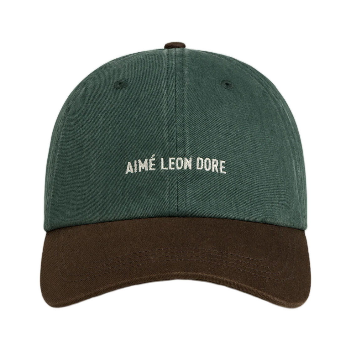 - Aime Leon Dore Pigment Dyed Logo Hat Pine Grove