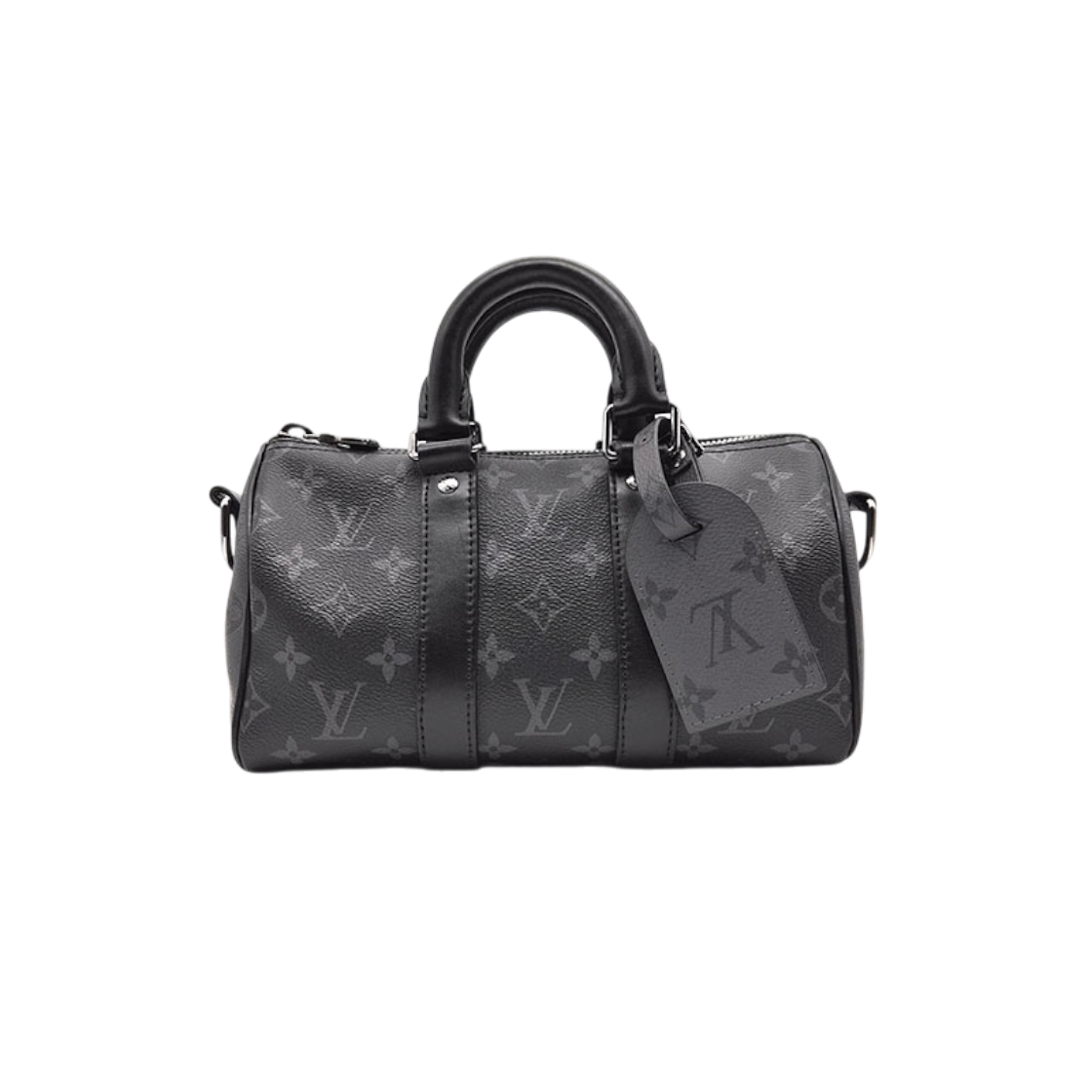 IT227OSR63OA Louis Vuitton Eclipse Bandouliere Keepall 25
