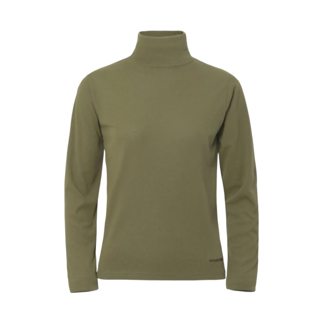 1114825 (W) Montbell Wickron High Neck Shirt Khaki