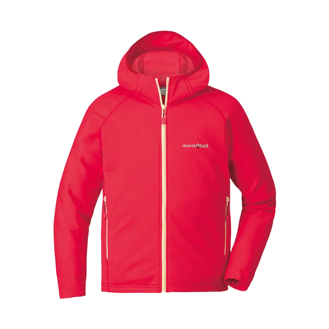 1106623 (Kids) Montbell Trail Action Hooded Jacket Carnation