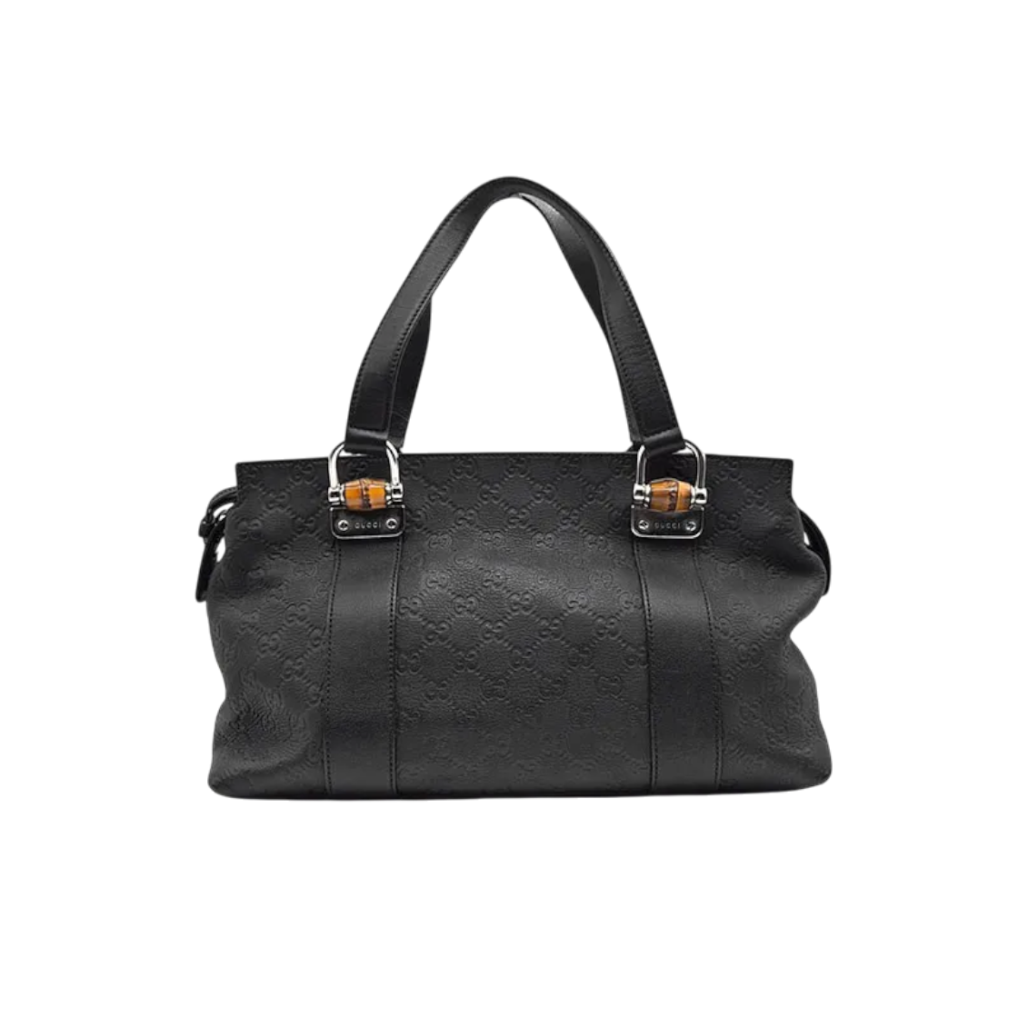 ITQI2FFIE2WF Gucci Shimalaine Bamboo Tote Bag