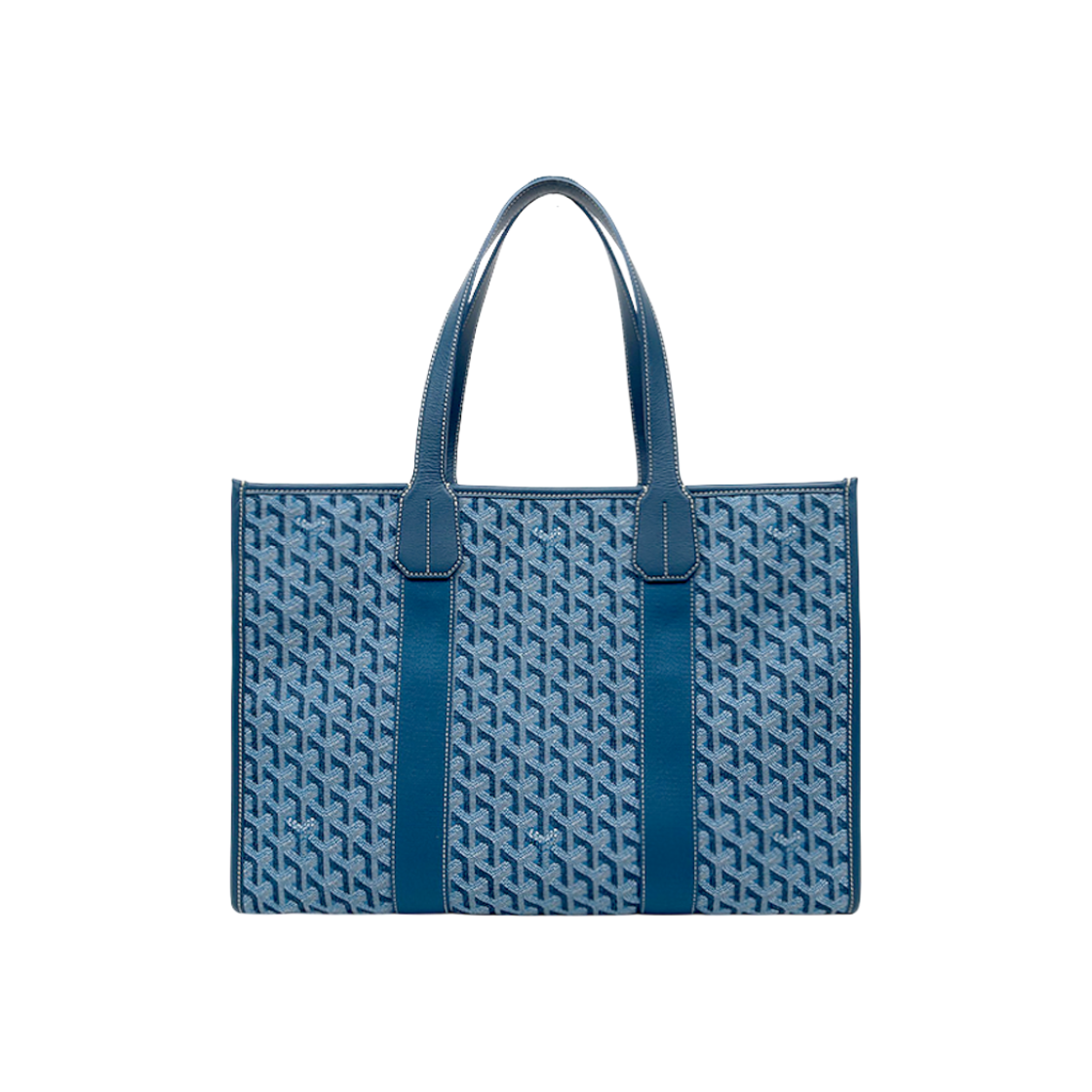 ITAQBOCAF4R6 Goyard Blue Billet Tote Bag MM