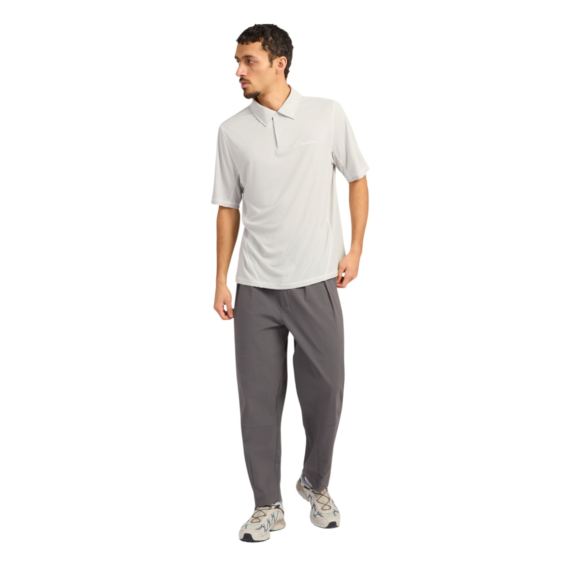 매너스 골프 아웃사이더 폴라텍 폴로 베이퍼(Manors Golf Outsider Polartec Polo Vapour) - 2