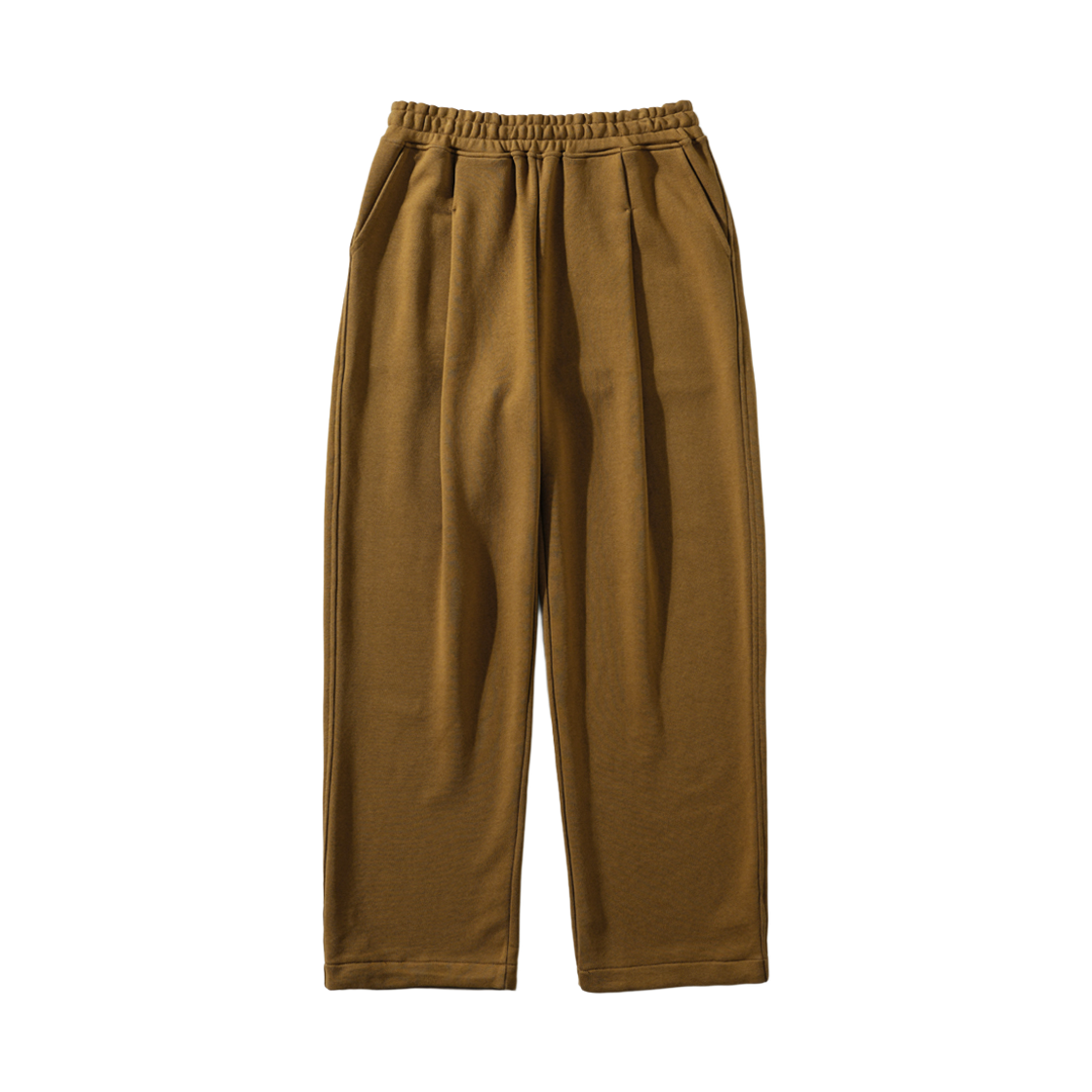 KHLP1429_camelbrown_29 FP142 Daily core one tuck sweat pants camelbrown KHLP1429