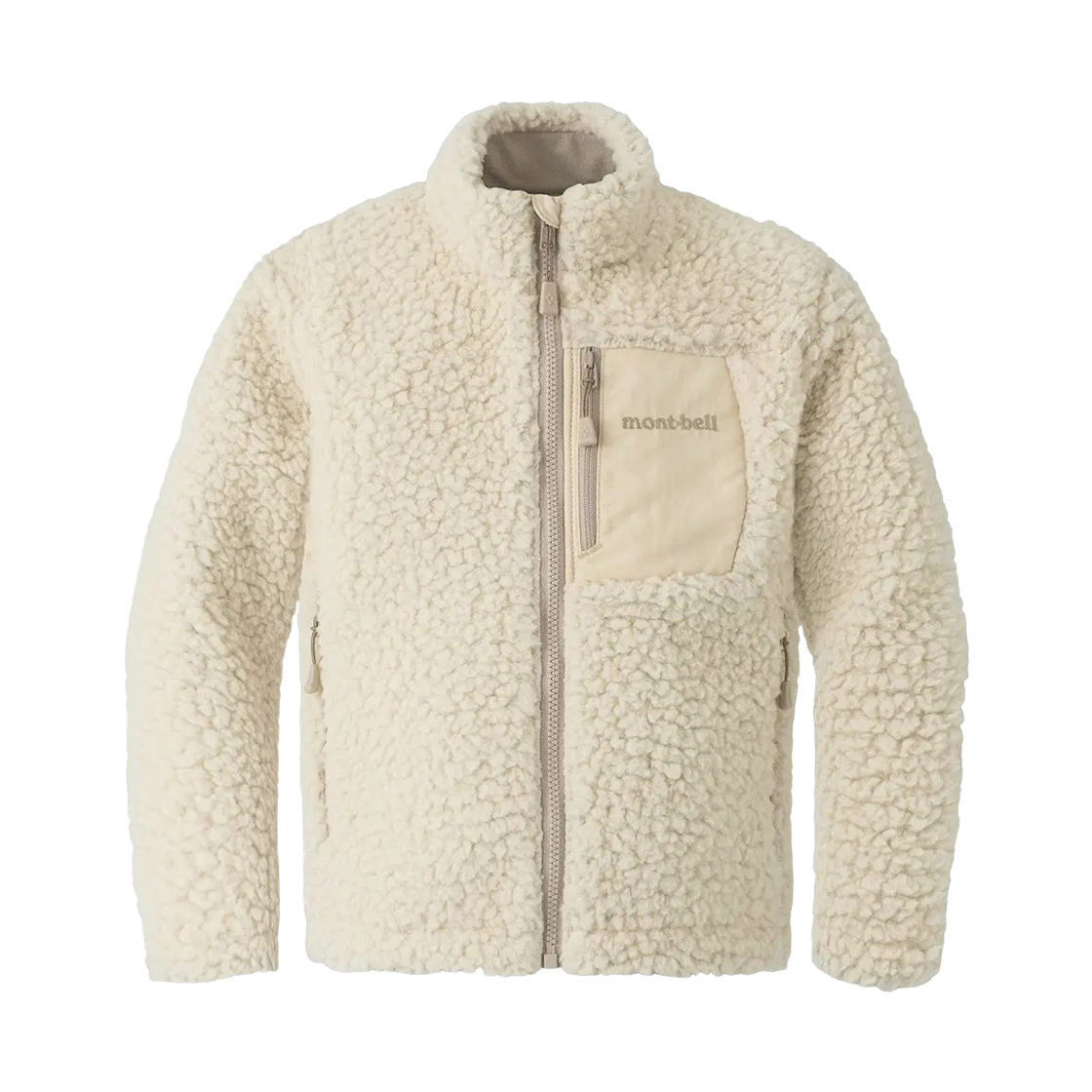 1106765 (Kids) Montbell Climaplus Shearling Jacket Ivory