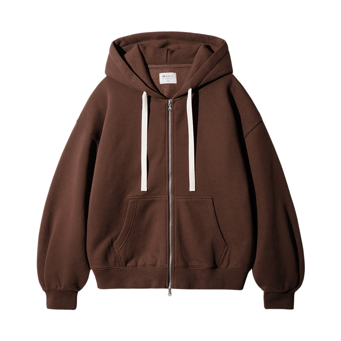 SJHD1539_darkbrown_291 FP142 Youthfu Mellow Hoodie Zip-Up Darkbrown SJHD1539