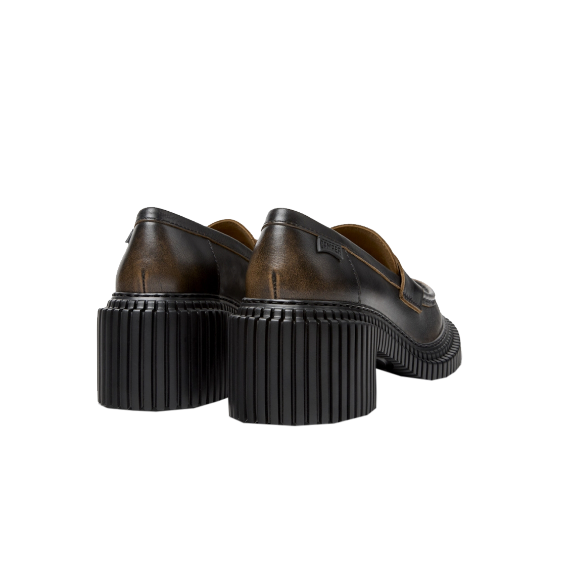 캠퍼 여성 픽스 런던 펌프스 브라운(Camper Woman Pix London Pumps Brown) - 4