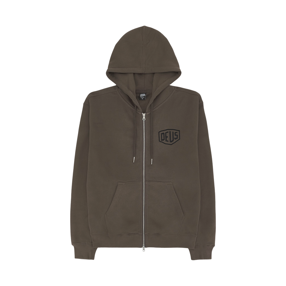 데우스 엑스 마키나 컬리지 어드레스 후드 집업 올리브(Deus Ex Machina College Address Hoodie Zip Up Olive) - 2