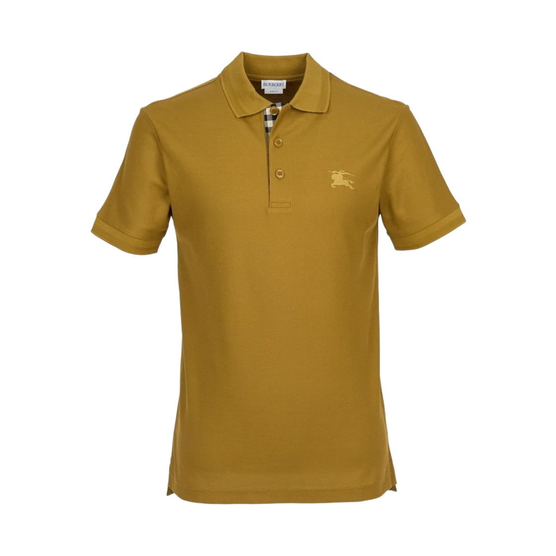 8132425 Burberry Pique Polo Shirt Brown