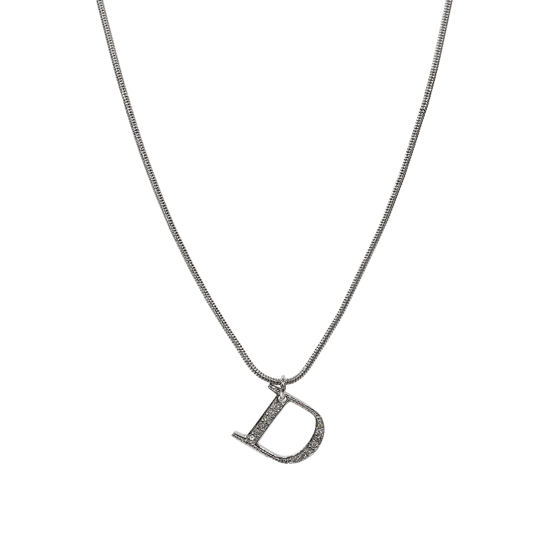 ITV5MDCWDUL7 Dior Cubic D Silver Necklace