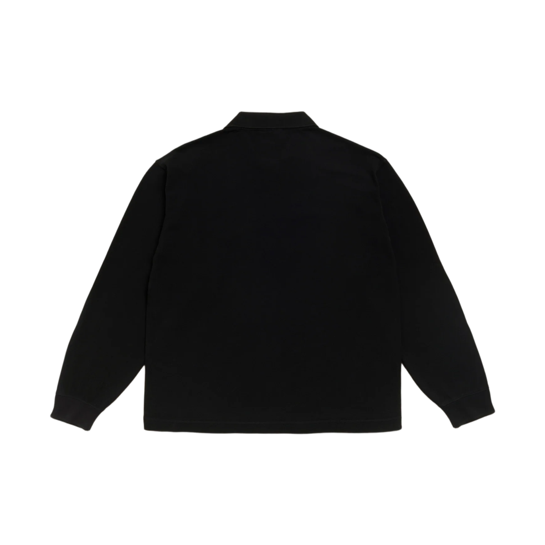 스투시 클래식 피케 롱슬리브 폴로 블랙(Stussy Classic Pique LS Polo Black) - 2