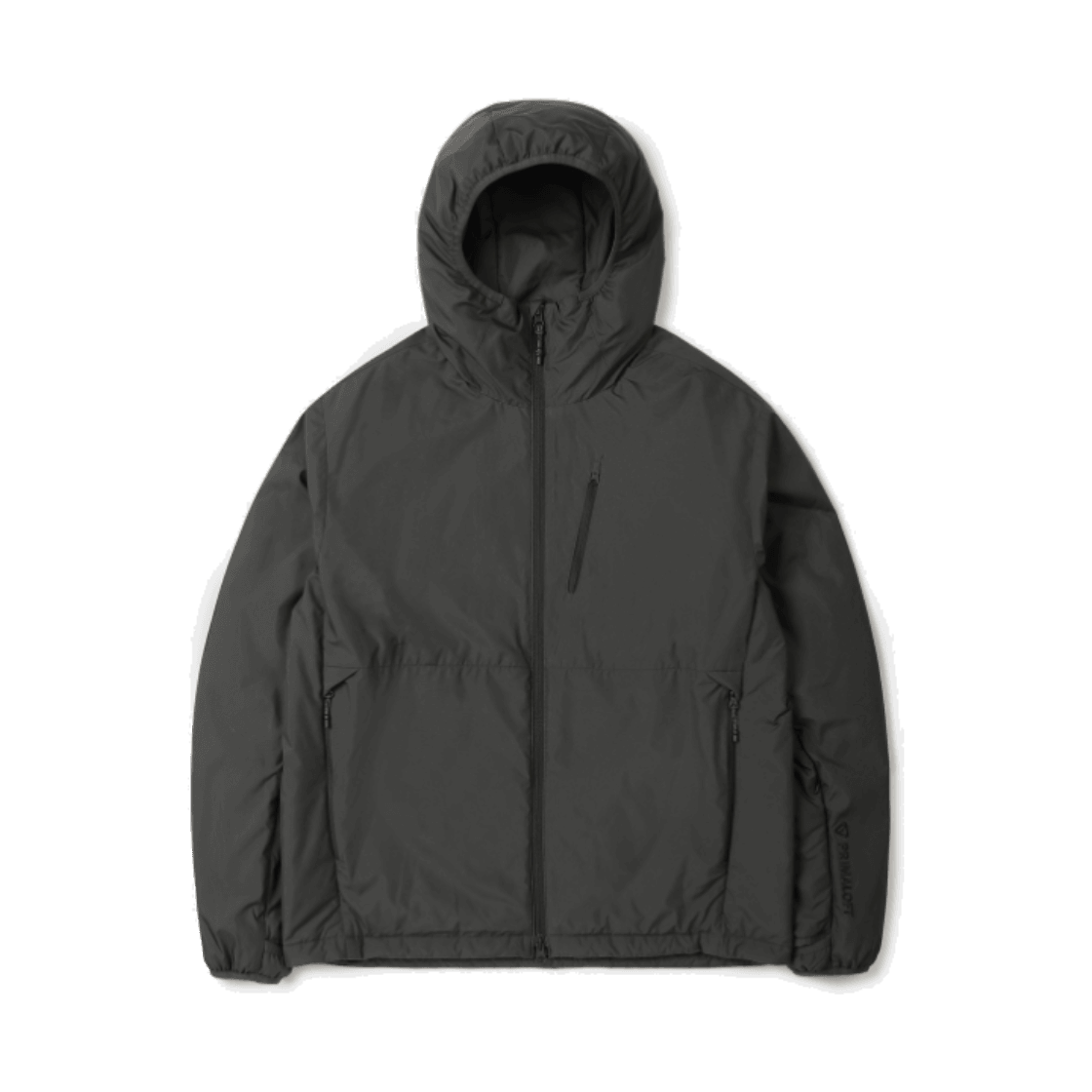 24/7 시리즈 퍼텍스 프리마로프트 후디드 자켓 차콜(24/7 series Pertex Primaloft Hooded Jacket Charcoal)