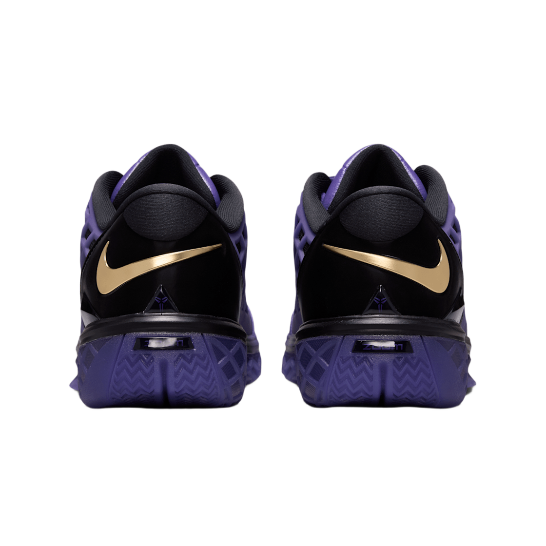 나이키 x FC 바르셀로나 코비 3 로우 프로트로 블랙 앤 일렉트릭 퍼플(Nike x FC Barcelona Kobe 3 Low Protro Black and Electric Purple) - 3