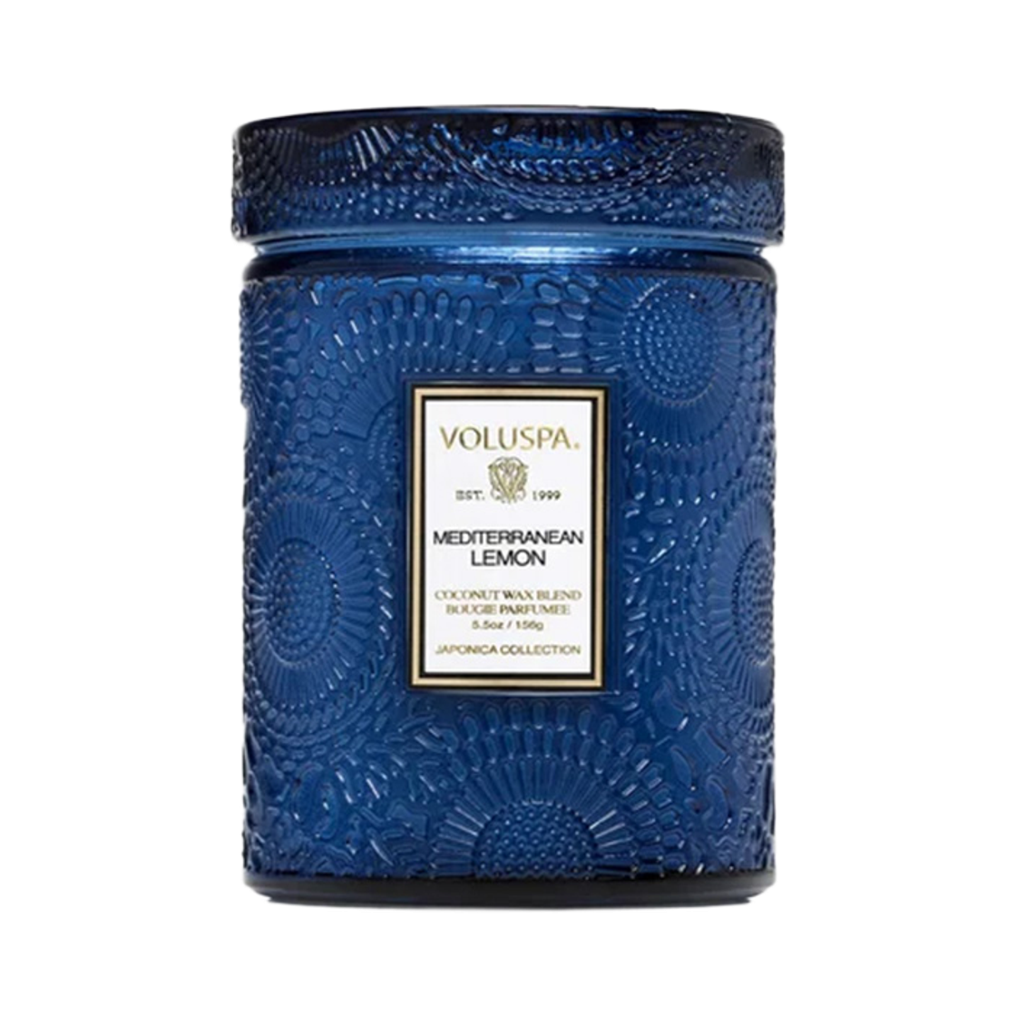 볼루스파메디터레이니언 레몬 M글라스 5.5oz(VOLUSPA Mediterranean Lemon M Glass Candle 5.5oz)