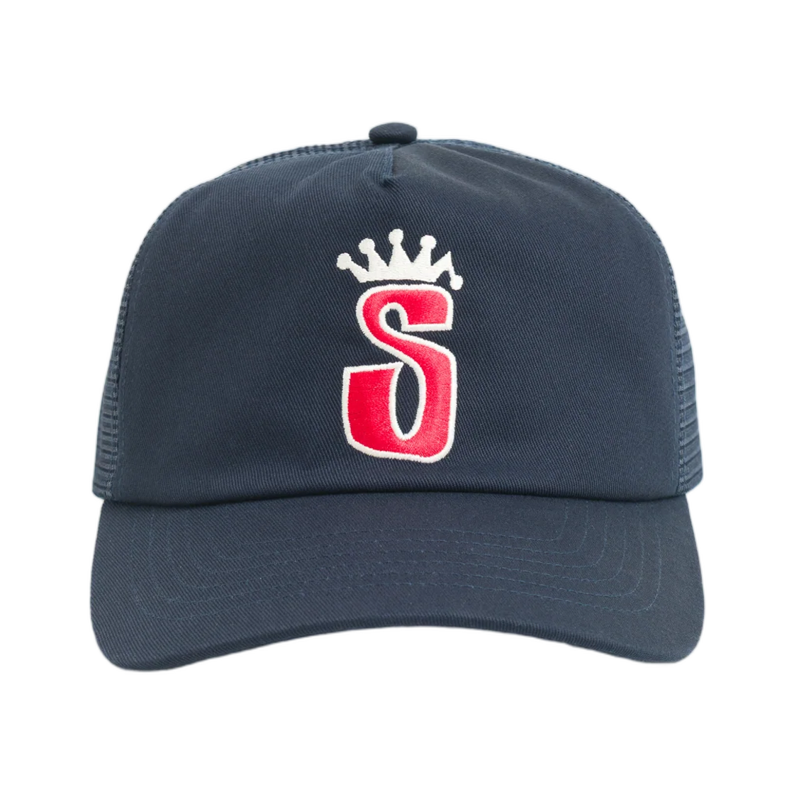 1311256 Stussy S Crown Trucker Navy