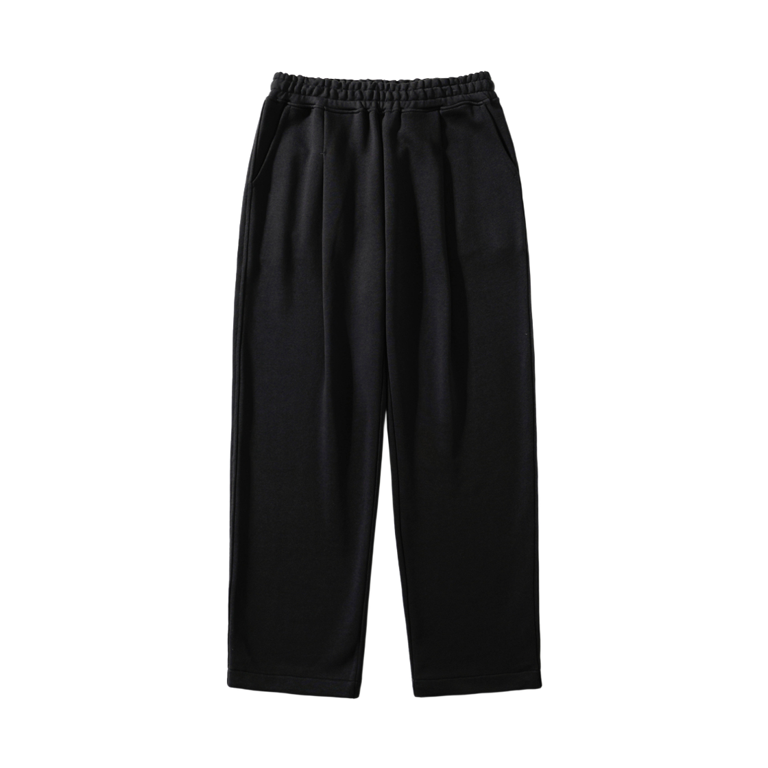 KHLP1429_black_29 FP142 Daily core one tuck sweat pants black KHLP1429