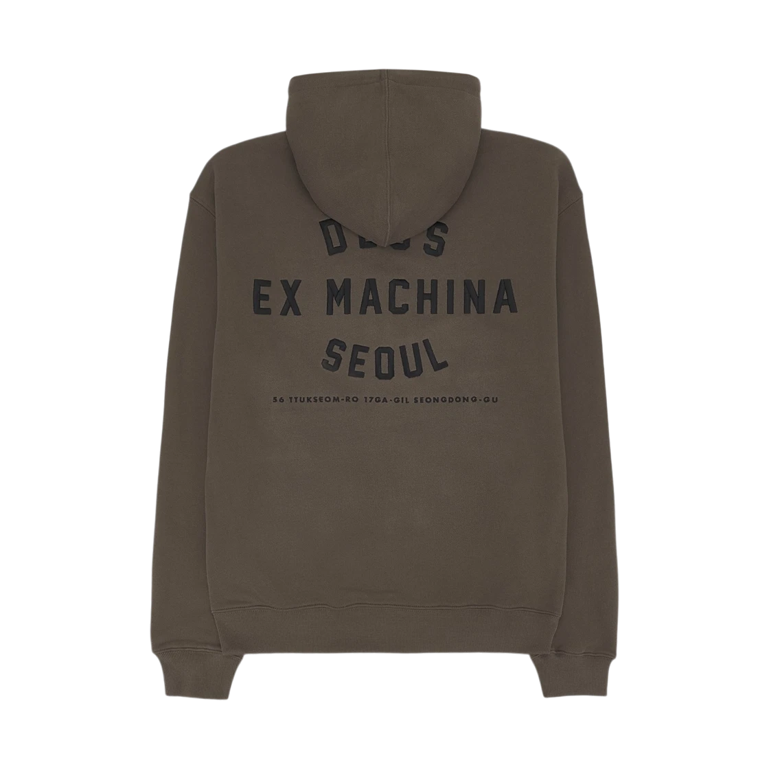 Deus Ex Machina Deus Ex Machina College Address Hoodie Zip Up Olive · S