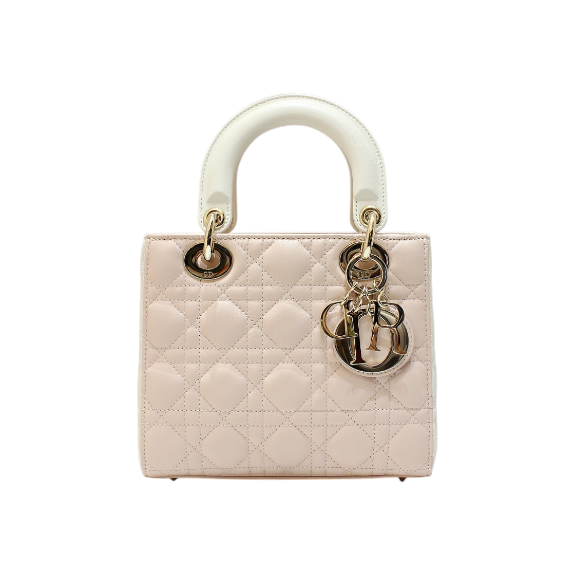 ITUC2ITF42RN Dior Lady Dior Small Two-Tone Tote Bag