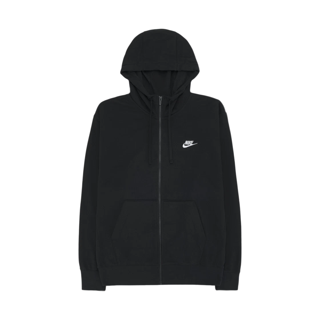 Nike Nike NSW Club Full Zip Hoodie Black - Asia · S