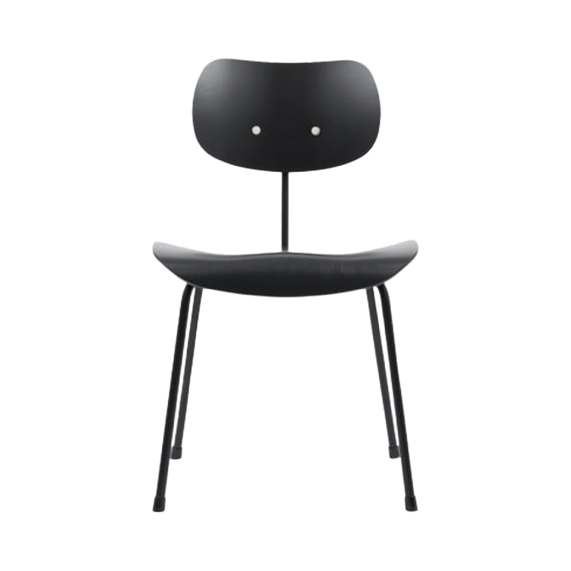 9392 INNOMETSA Wilde Spieth SE68 Chair (Non-stackable)  BLACK/BLACK (9392)