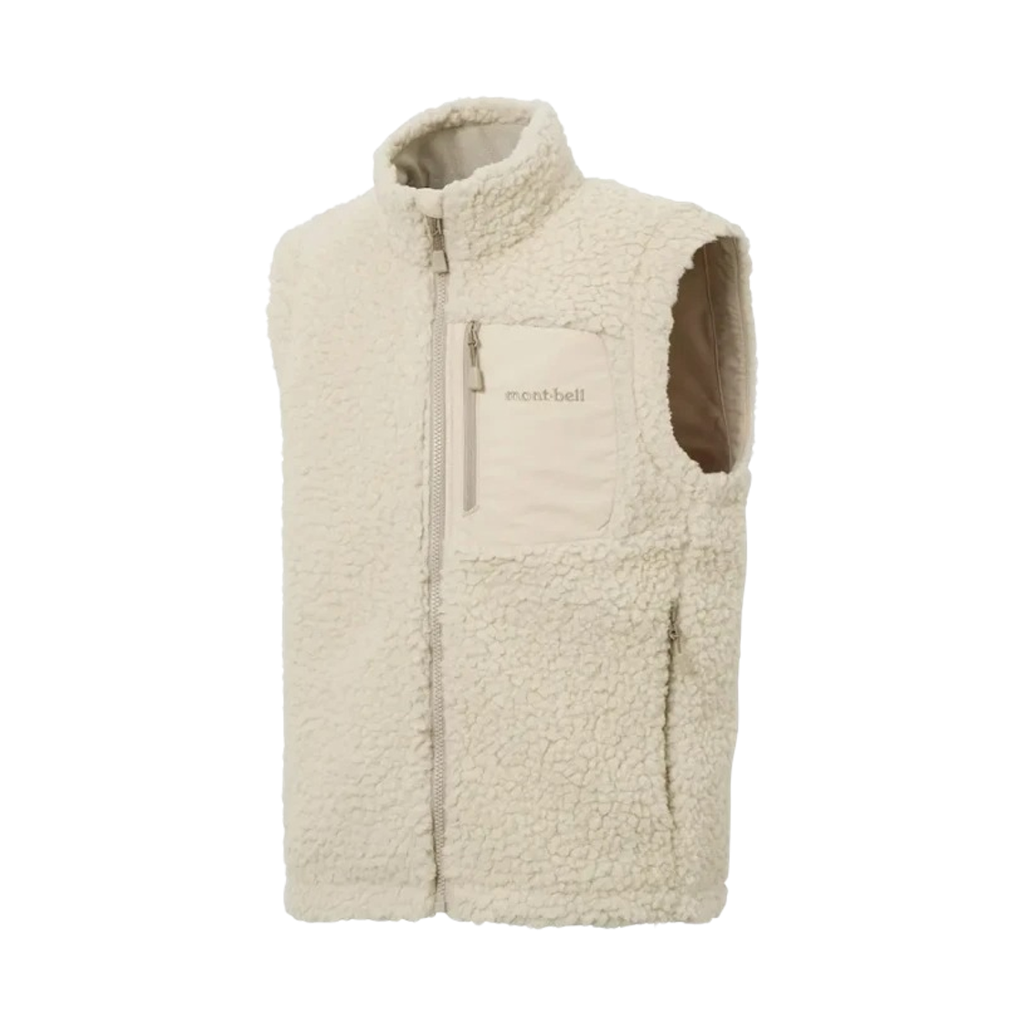 1106766 (Kids) Montbell Climaplus Shearling Vest Ivory