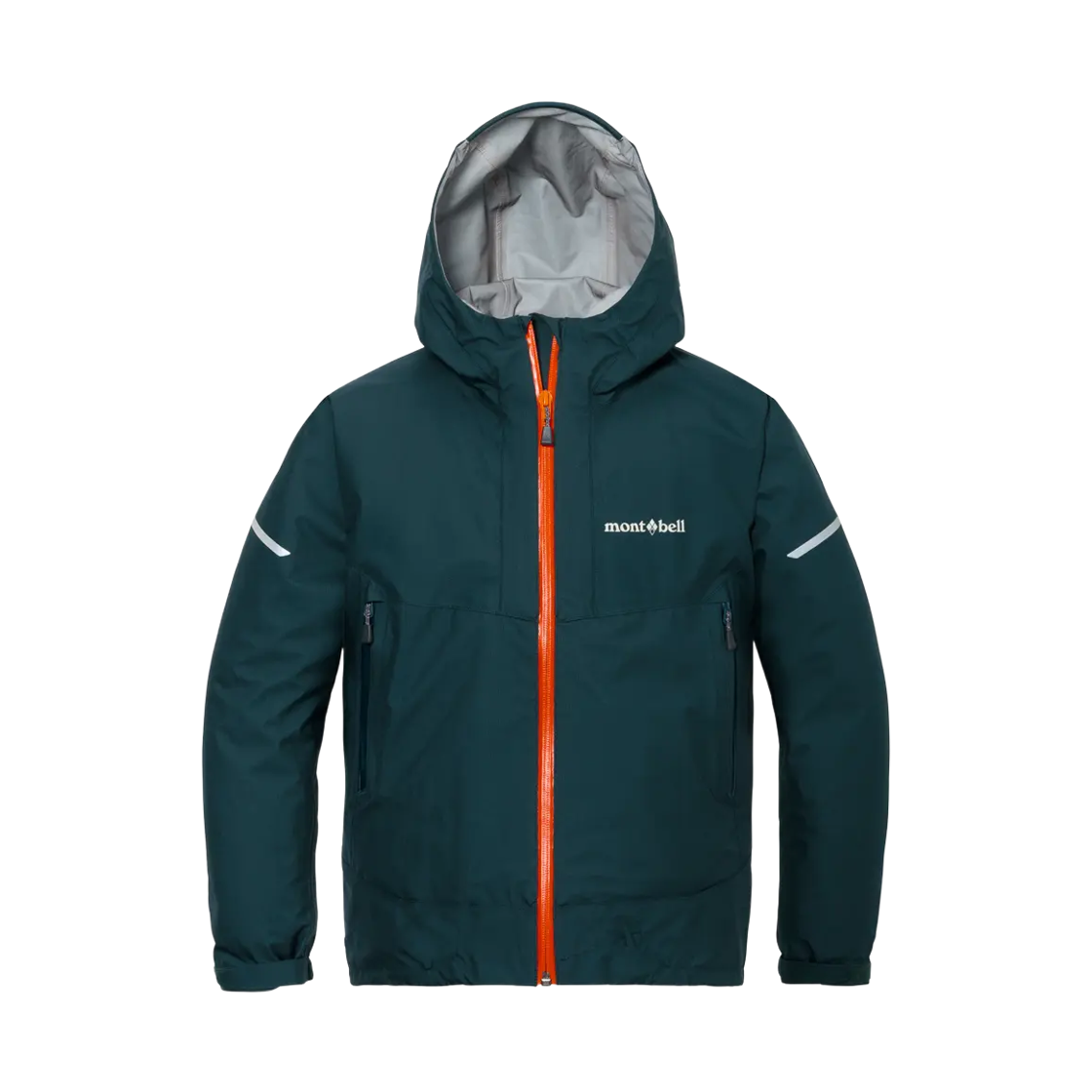 1128749 (Kids) Montbell Storm Cruiser Jacket Blue Green