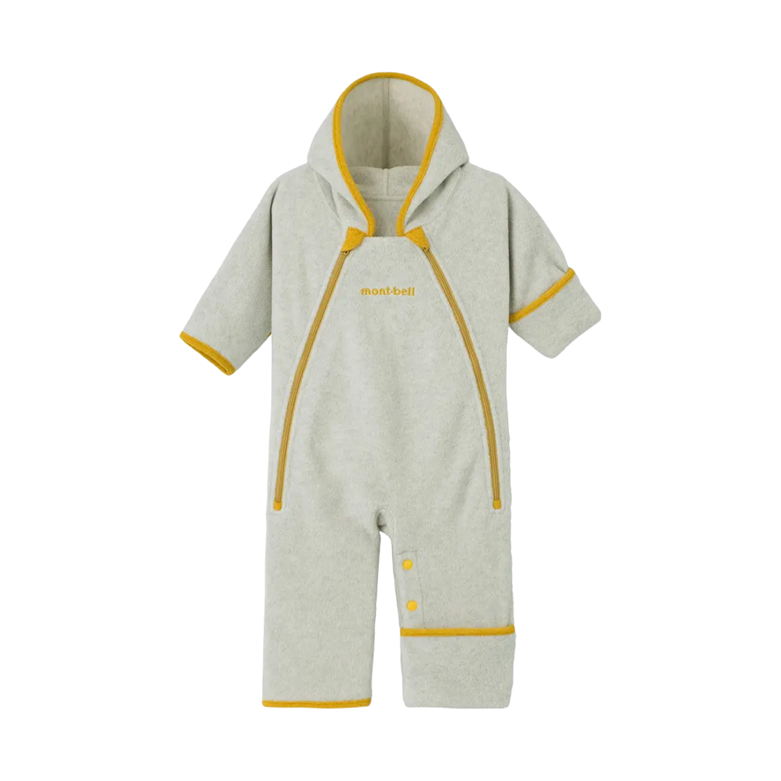 (유아) 몽벨 클라이마플러스100 플리스 수트 아이보리((Baby) Montbell Climaplus100 Fleece Suit Ivory)