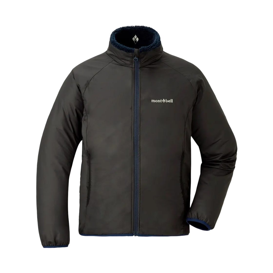 (키즈) 몽벨 클라이마에어 리버시블 자켓 네이비((Kids) Montbell Climaair Reversible Jacket Navy) - 2
