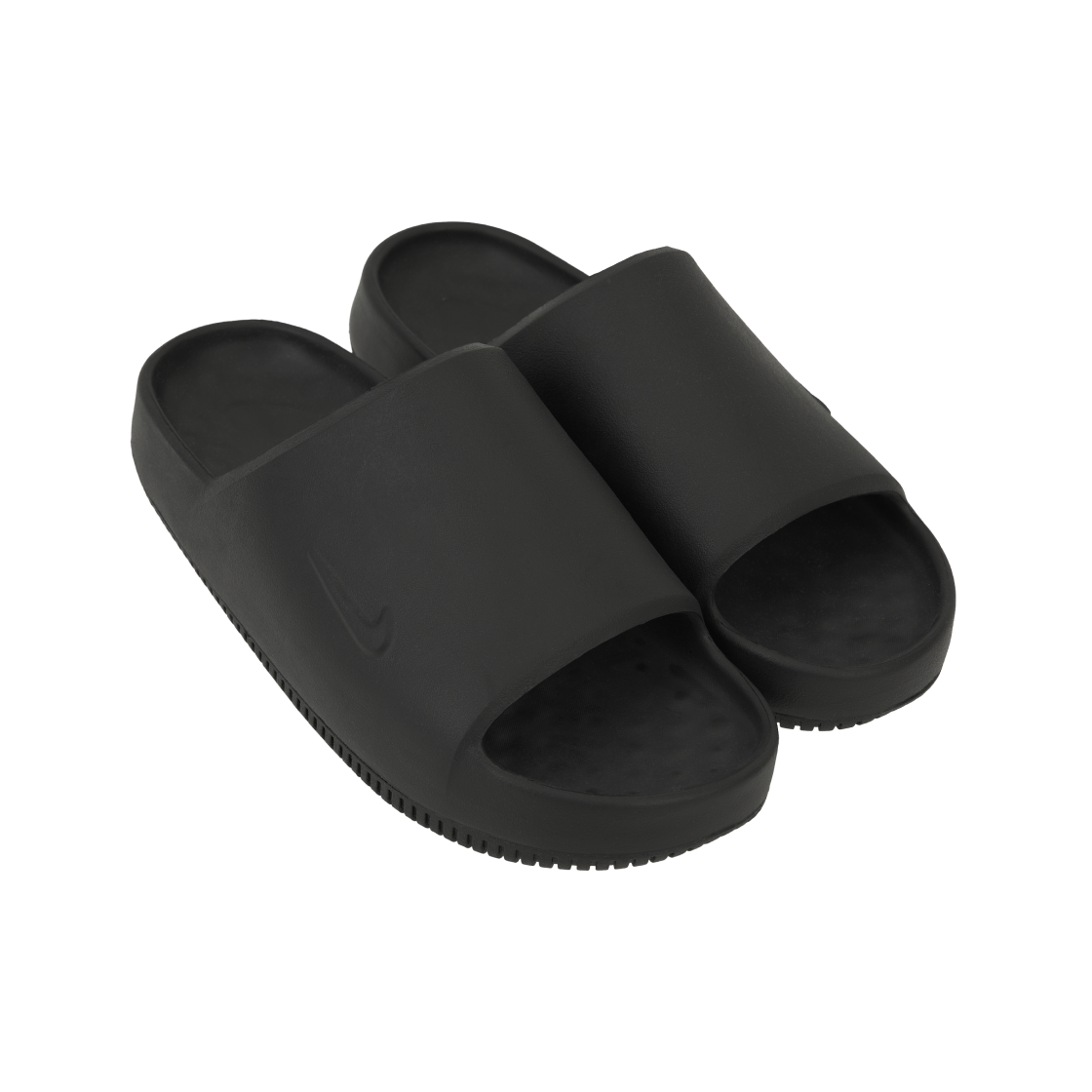 (W) 나이키 캄 2.0 슬라이드 블랙((W) Nike Calm 2.0 Slides Black) - 4