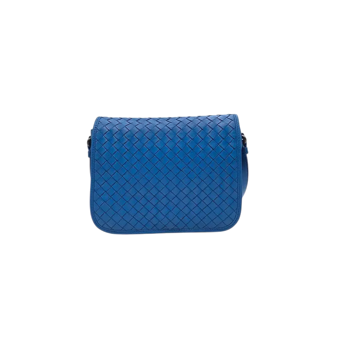 ITCTRW7WD6M5 Bottega Veneta Intrecciato Mesh Flap Crossbody Bag