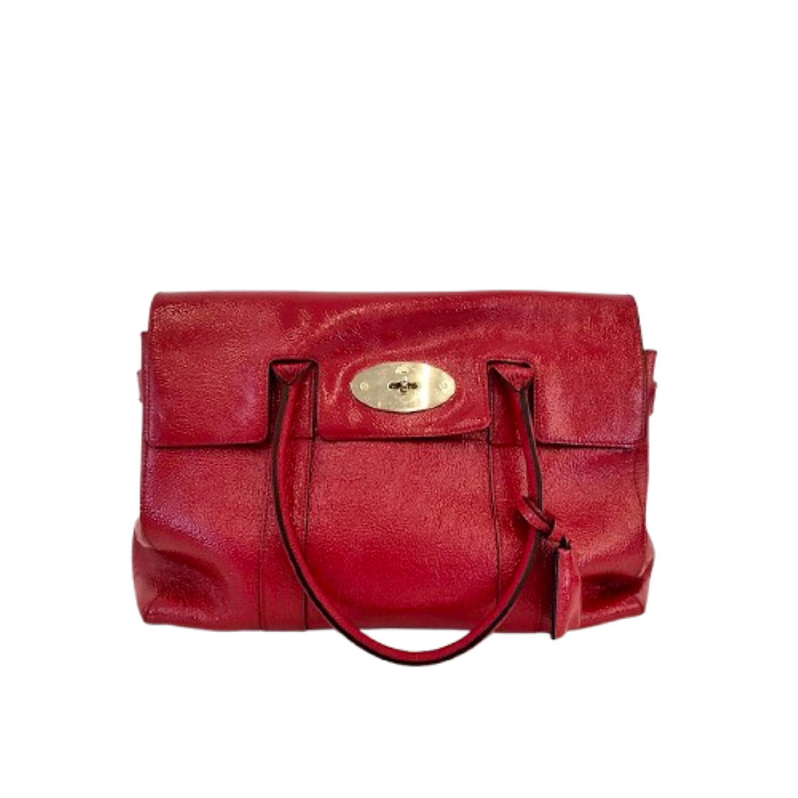 ITH68Q99KKQ7 Mulberry Bayswater Tote Bag Red Patent