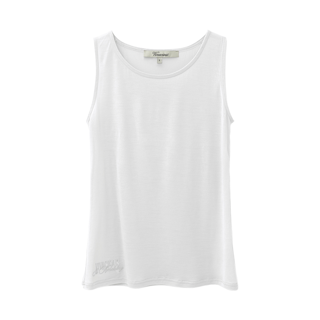 VV62TS07IV VIVACIOUS Marel See-through Sleeveless IVORY