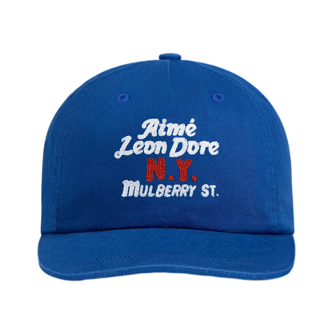 - Aime Leon Dore Mulberry Chainstitch Hat Blue Quartz