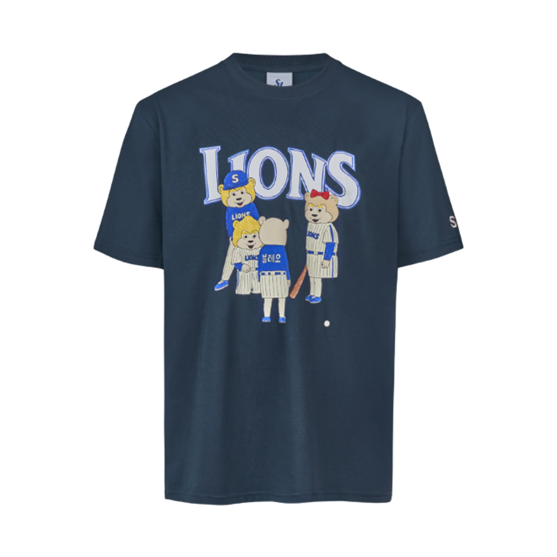 - Samsung Lions Bleo Family T-Shirt Navy