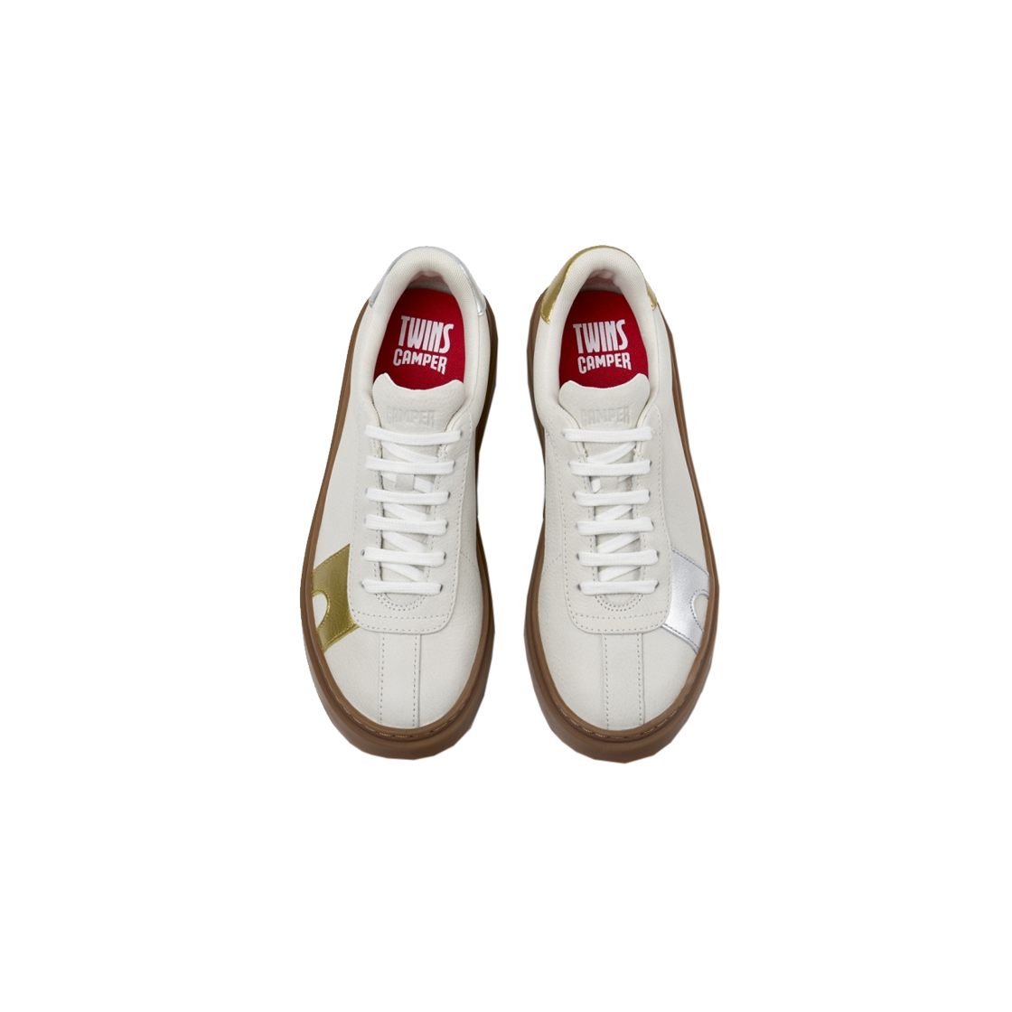 캠퍼 여성 러너 트웬티파이브 스니커즈 아이보리(Camper Woman Runner Twentyfive Twins Sneakers Ivory) - 3