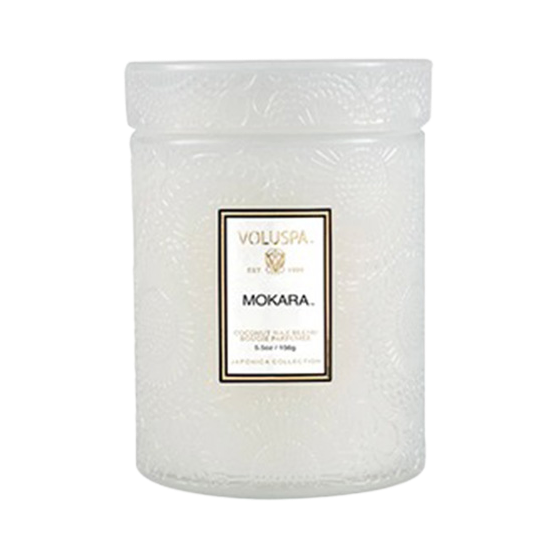 볼루스파모카라 M글라스 5.5oz(VOLUSPA Mokara M Glass Candle 5.5oz)