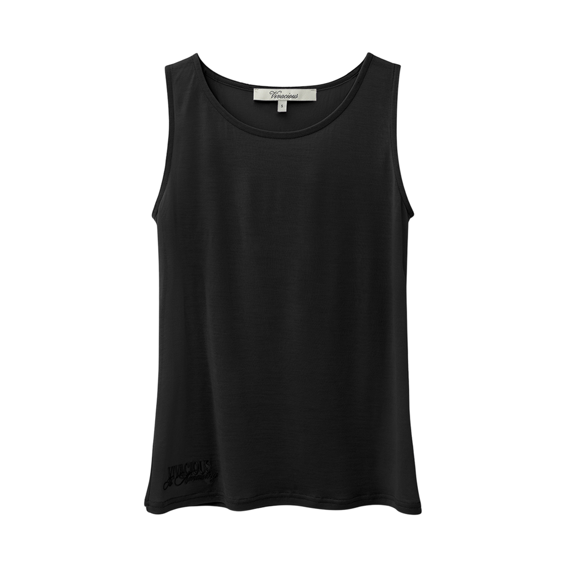 VV62TS07BK VIVACIOUS Marel See-through Sleeveless BLACK