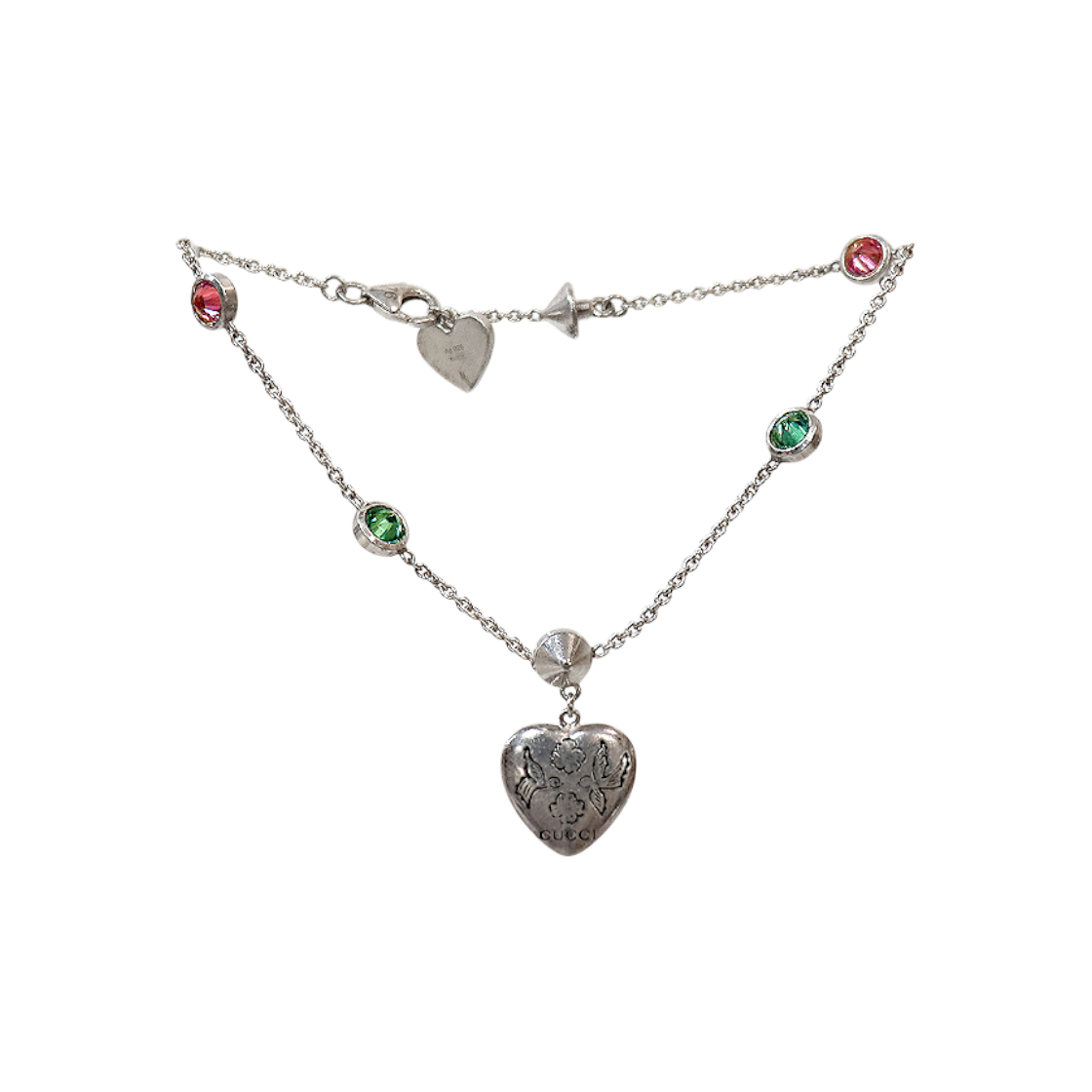 IT5EI27HSVW3 Gucci Blind for Love Silver Bracelet