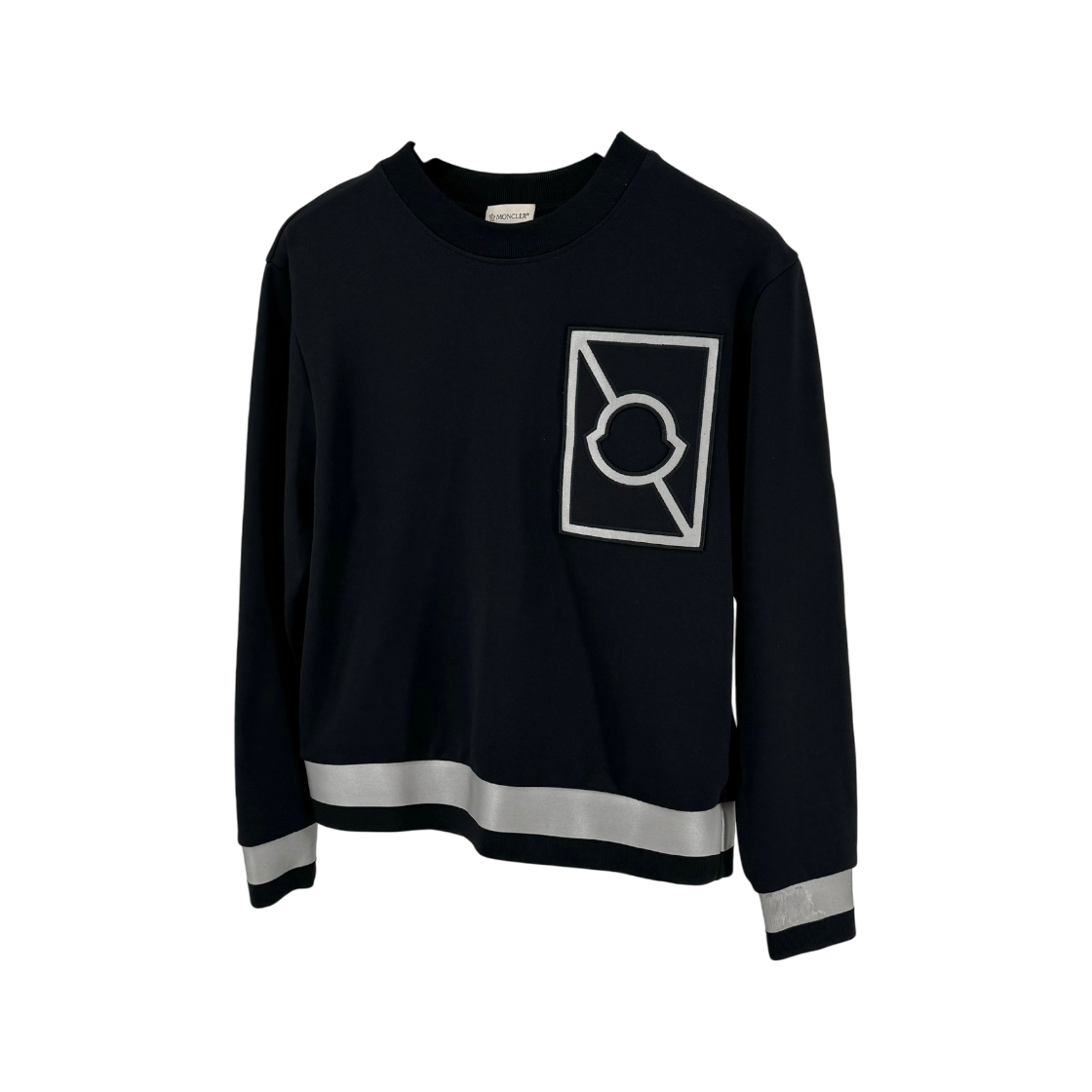 ITLIMNAHAOO8 Moncler Scotch Long Sleeve Sweatshirt Black