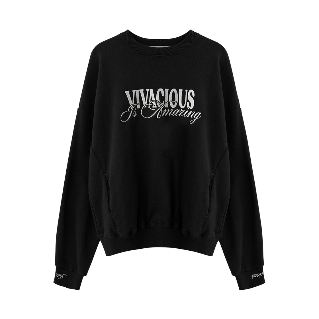 VV51TS08BK VIVACIOUS Vv Amazing Sweatshirt Black