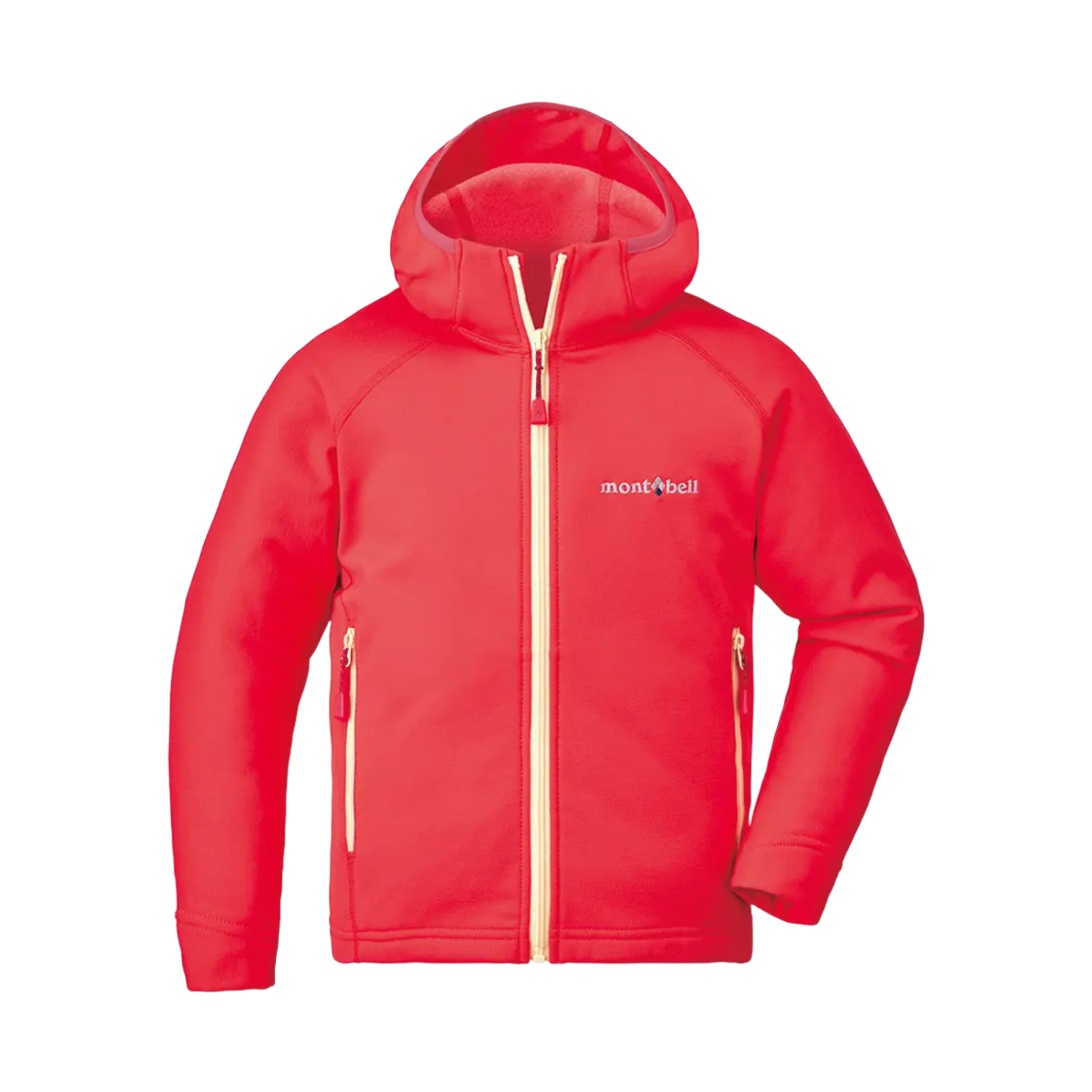 1106624 (Kids) Montbell Trail Action Hooded Jacket Carnation