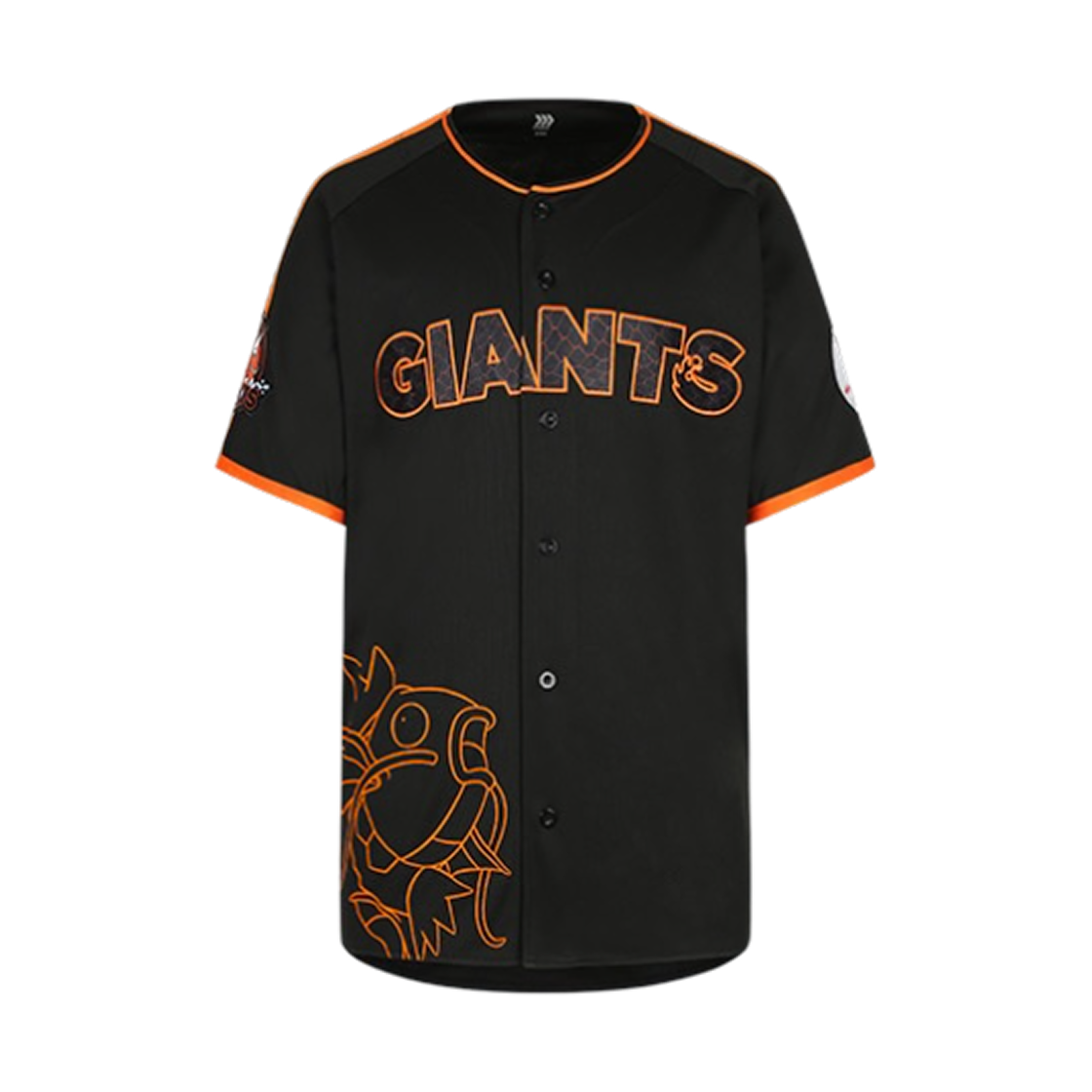 - Pokemon x Lotte Giants Magikarp Uniform Black (Non Marking Ver.)