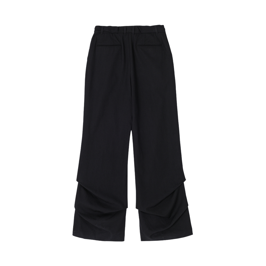 송지오 컬렉션 웰드 와이드 팬츠 블랙(SONGZIO COLLECTION Weld Wide Pants Black) - 2