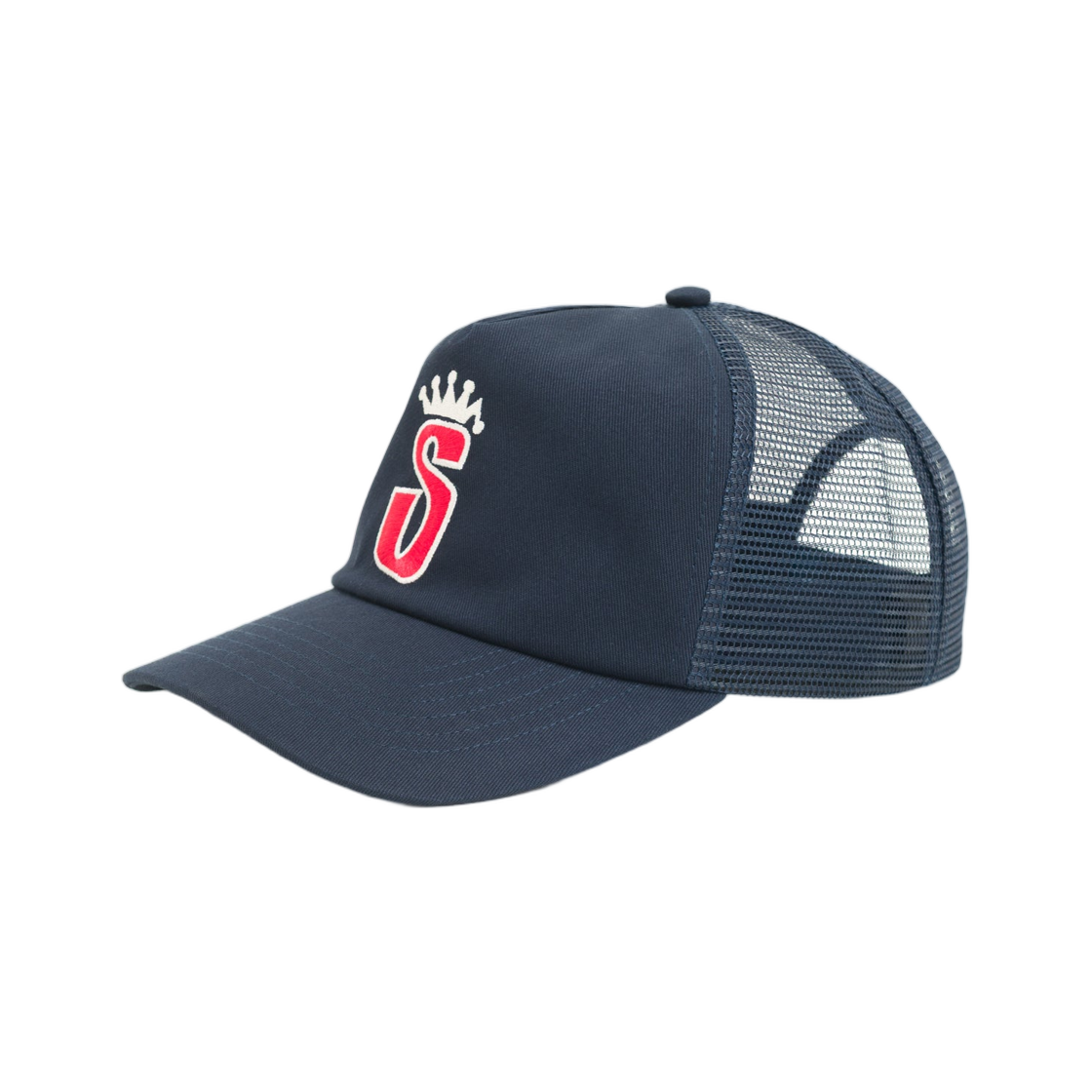 스투시 S 크라운 트러커 네이비(Stussy S Crown Trucker Navy) - 2