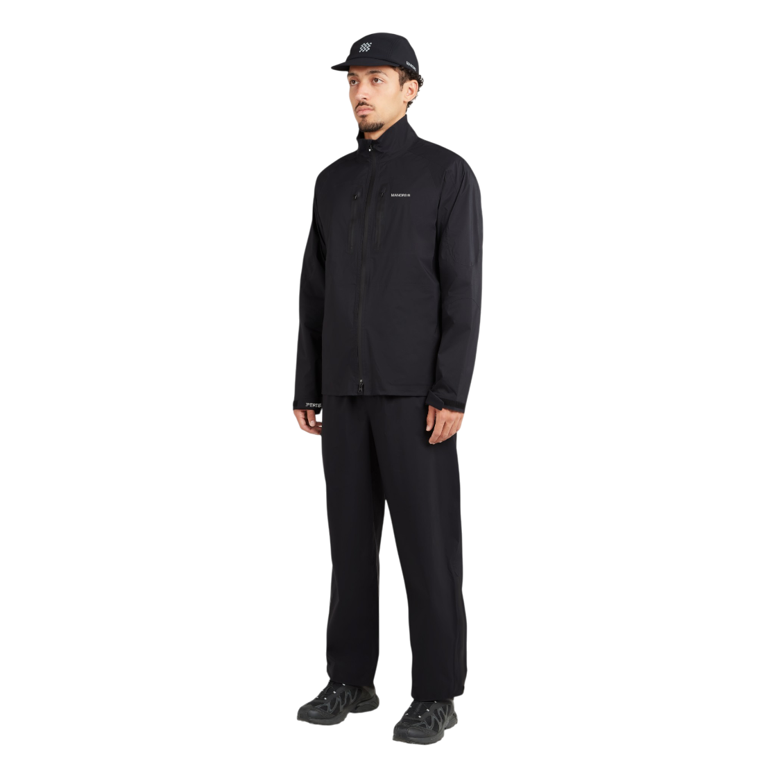 매너스 골프 2.5L 퍼텍스 방수 자켓 블랙(Manors Golf 2.5L Pertex Water Proof Jacket Black) - 2