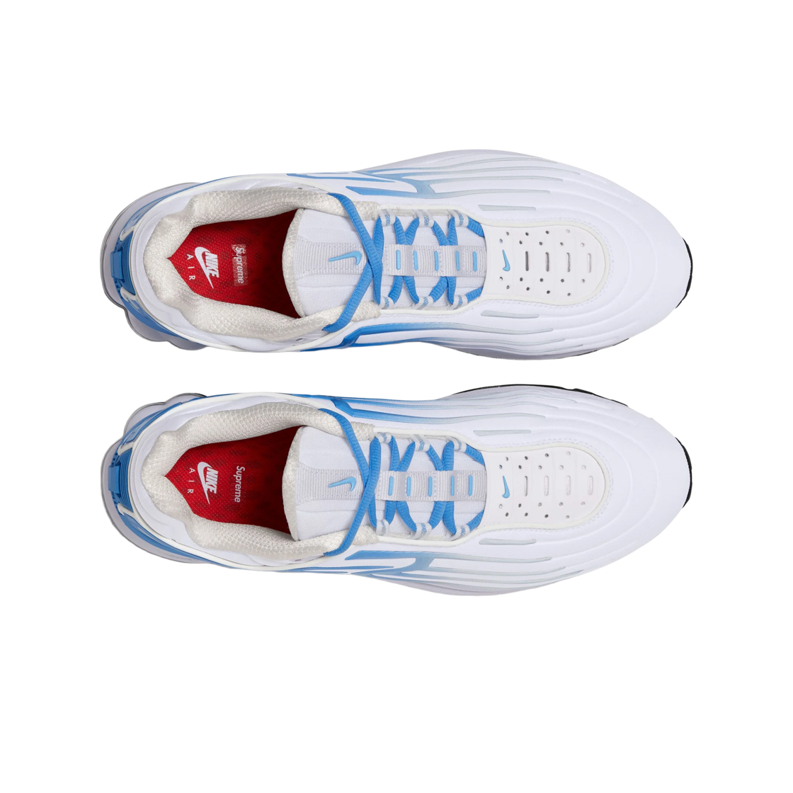 나이키 x 슈프림 에어맥스 2001 에어 엑스터시 SP 화이트 유니버시티 블루(Nike x Supreme Air Max 2001 Air Ecstasy SP White University Blue) - 2