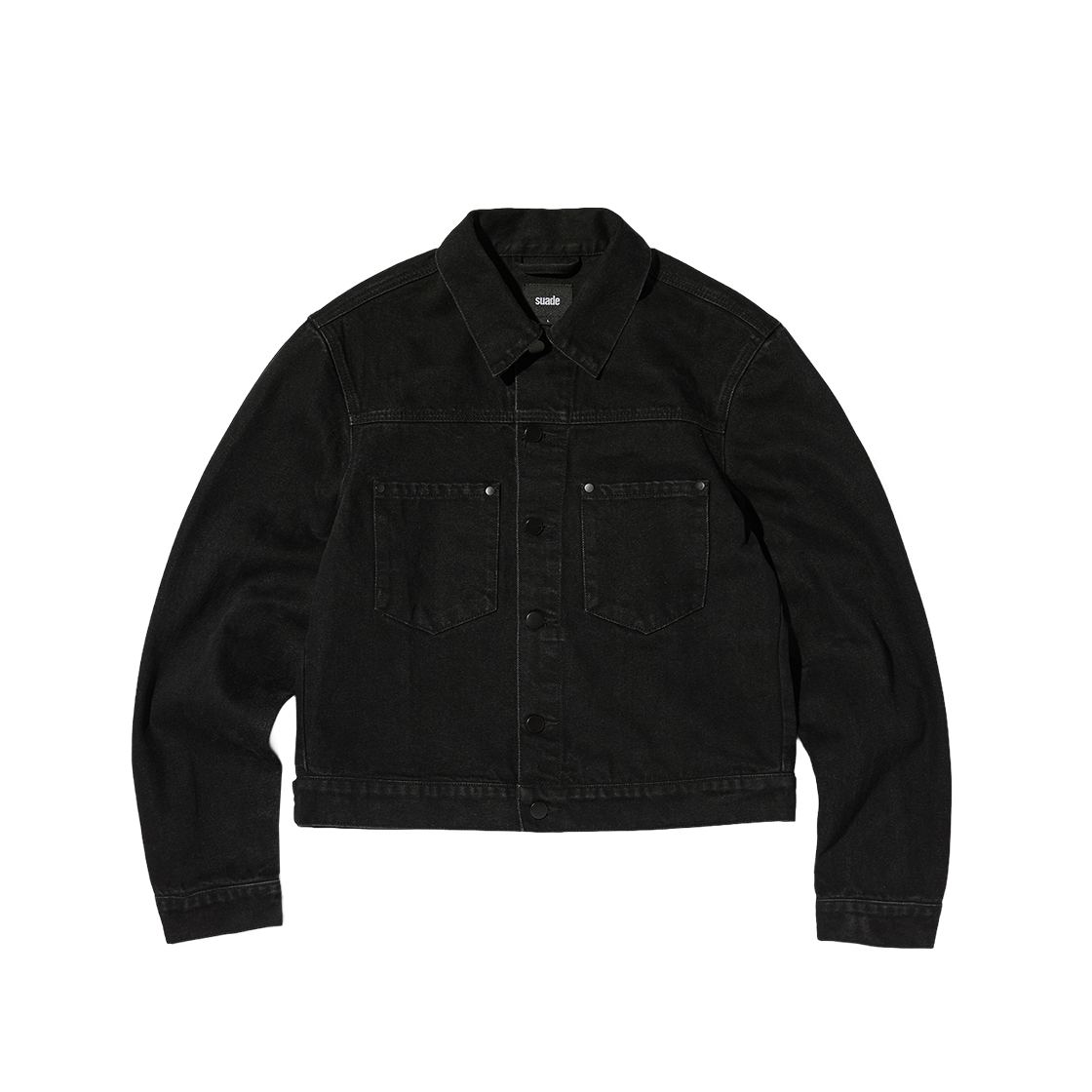 스웨이드 타입 3 데님 자켓 블랙(Suade Type 3 Denim Jacket Black)