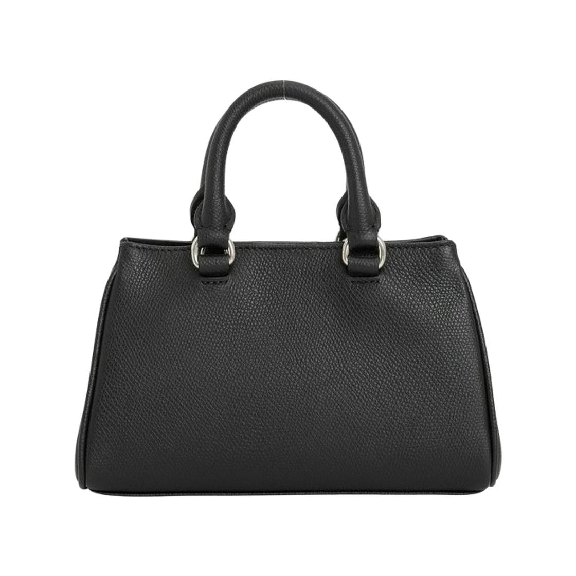 발렌티노 브이로고 시그니처 레더 토트백 블랙 실버(Valentino Vlogo Signature Leather Tote Bag Black Silver) - 3